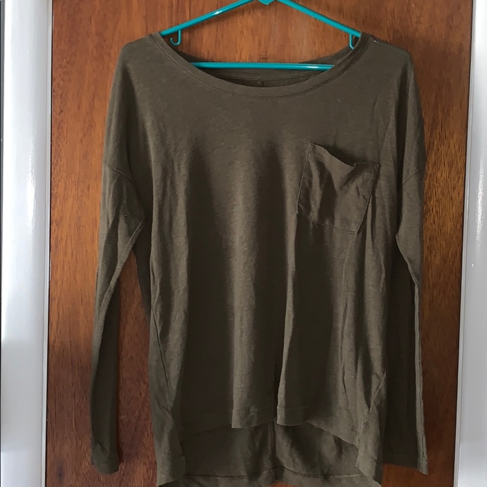 Long sleeve “boyfriend” shirt